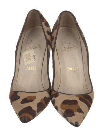 Christian Louboutin Ponyhair Animal Print Pumps