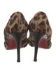 Christian Louboutin Ponyhair Animal Print Pumps