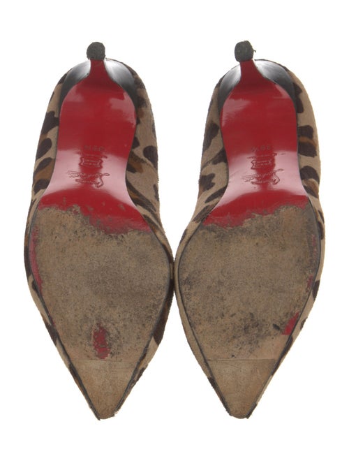 Christian Louboutin Ponyhair Animal Print Pumps