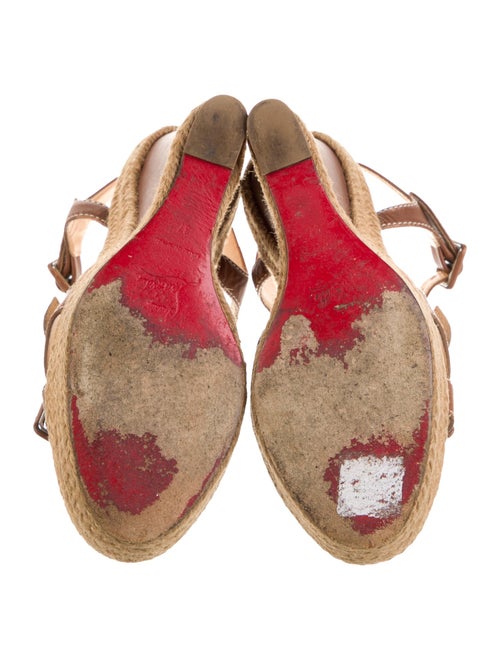 Christian Louboutin Leather Espadrilles