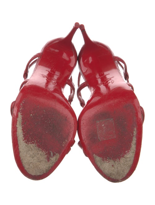 Christian Louboutin Crocodile Slingback Sandals