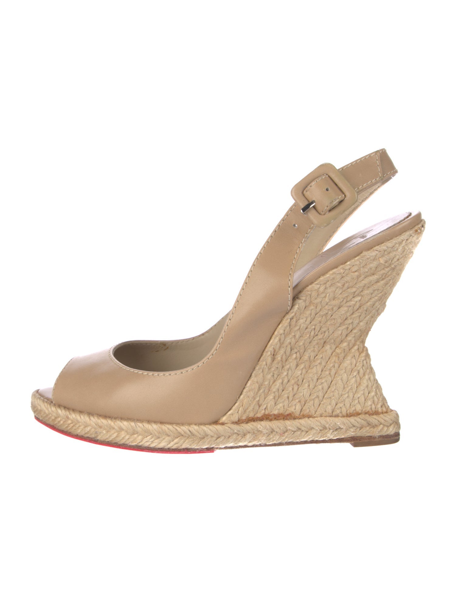 Christian Louboutin Leather Espadrilles