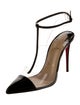Christian Louboutin PVC T-Strap Pumps