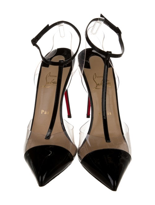 Christian Louboutin PVC T-Strap Pumps
