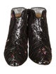 Christian Louboutin Sequins Combat Boots
