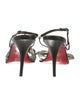 Christian Louboutin PVC Slingback Sandals