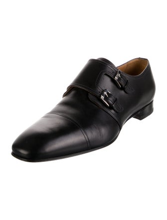 Christian Louboutin Leather Monk Straps