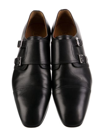 Christian Louboutin Leather Monk Straps