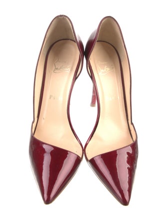 Christian Louboutin Patent Leather D'Orsay Pumps