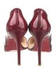 Christian Louboutin Patent Leather D'Orsay Pumps
