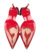 Christian Louboutin Patent Leather D'Orsay Pumps