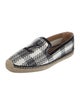 Christian Louboutin Leather Printed Espadrilles