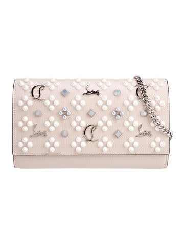 Christian Louboutin Crossbody Bags Leather Clutch