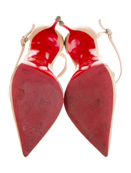 Christian Louboutin Patent Leather D'Orsay Pumps