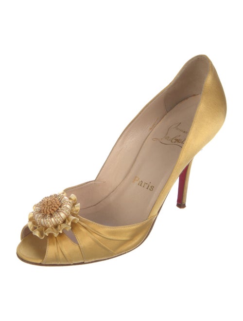 Christian Louboutin Pompadouce Satin Pumps