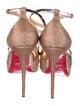 Christian Louboutin Mesh Mesh Accents T-Strap Pumps