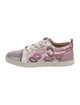 Christian Louboutin Canvas Printed Sneakers