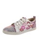 Christian Louboutin Canvas Printed Sneakers