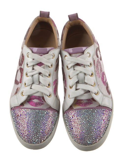 Christian Louboutin Canvas Printed Sneakers