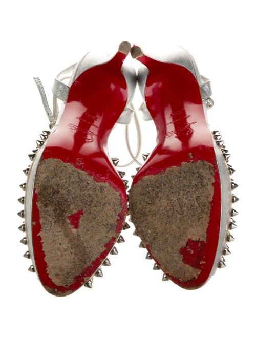 Christian Louboutin Spike Accents PVC Sandals