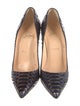 Christian Louboutin Python Animal Print Pumps