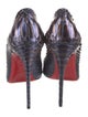 Christian Louboutin Python Animal Print Pumps