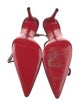 Christian Louboutin Suede Slingback Pumps