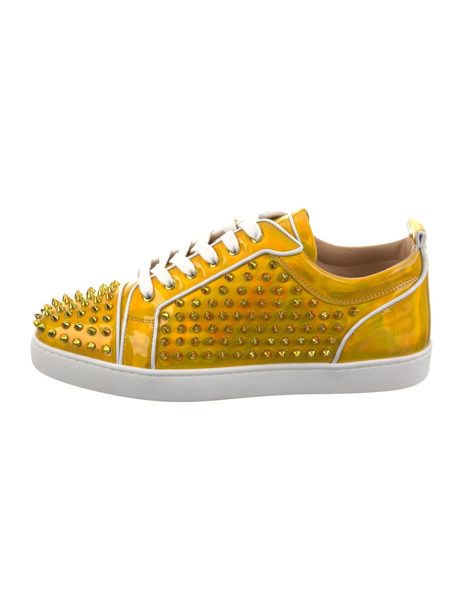 Christian Louboutin スニーカー 黄 2118425F0005 Christian Louboutin（クリスチャンルブタン）スニーカー 黄