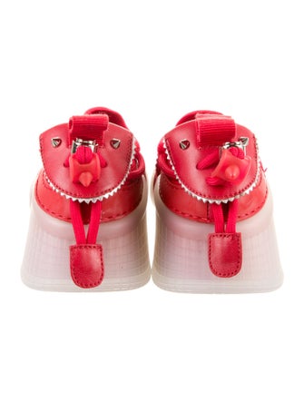 Christian Louboutin Suede Studded Accents Sneakers