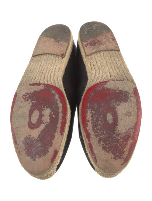 Christian Louboutin Canvas Graphic Print Espadrilles