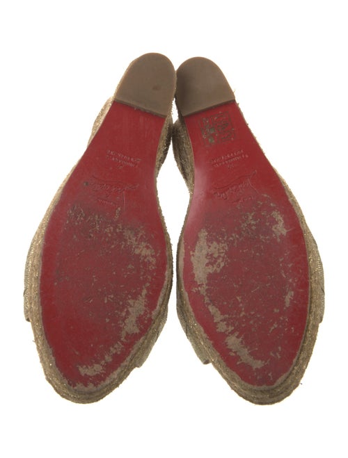 Christian Louboutin Nylon Espadrilles