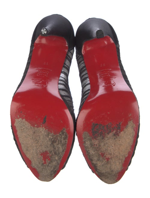 Christian Louboutin Mesh Mesh Accents Pumps