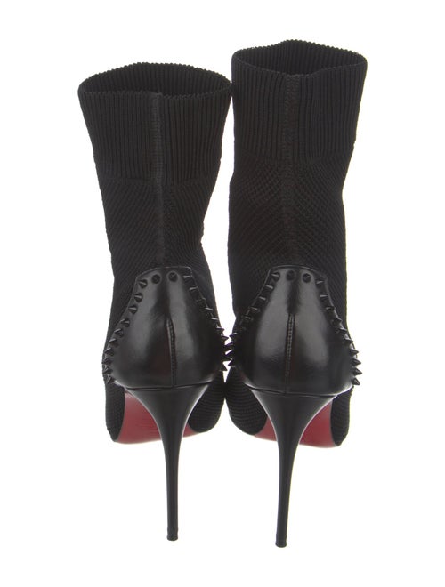 Christian Louboutin Spike Accents Studded Accents Sock Boots