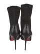 Christian Louboutin Spike Accents Studded Accents Sock Boots
