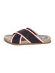 Christian Louboutin Grosgrain Trim Slides