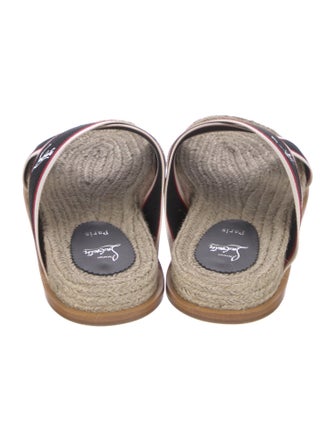 Christian Louboutin Grosgrain Trim Slides