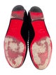 Christian Louboutin Spike Accents Velvet Loafers
