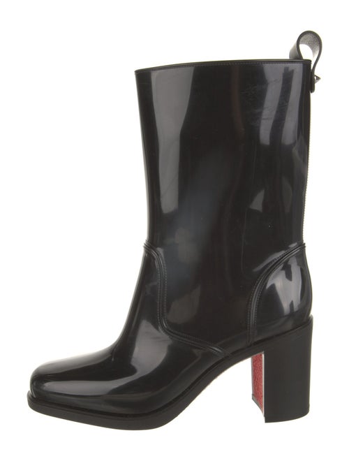 Christian Louboutin Rockstud Spike Rubber Rain Boots
