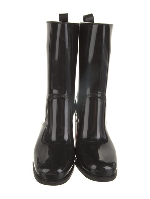 Christian Louboutin Rockstud Spike Rubber Rain Boots