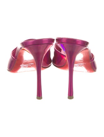 Christian Louboutin Patent Leather Slides