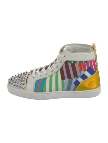 Christian Louboutin Sneakers Printed Studded Accents 12
