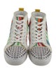 Christian Louboutin Printed Studded Accents Sneakers