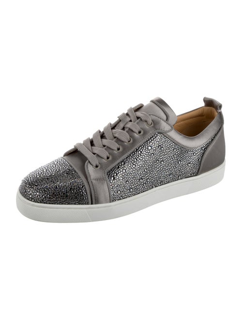 Christian Louboutin Glitter Printed Sneakers