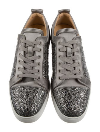 Christian Louboutin Glitter Printed Sneakers