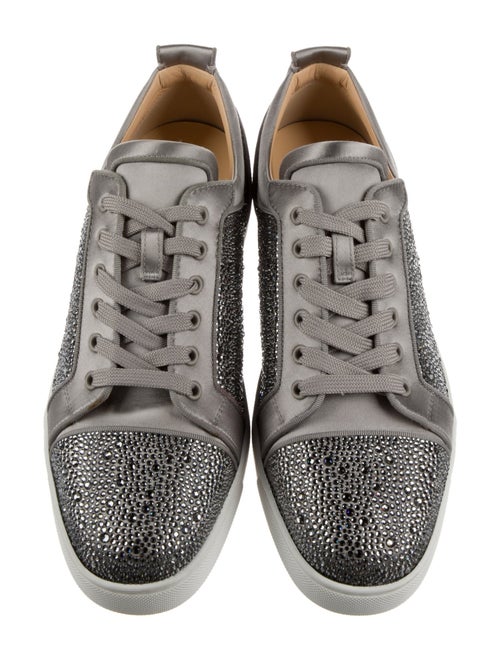 Christian Louboutin Glitter Printed Sneakers