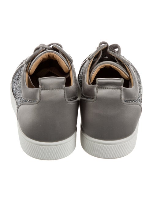 Christian Louboutin Glitter Printed Sneakers