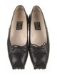 Christian Louboutin x Gaultier Leather Ballet Flats