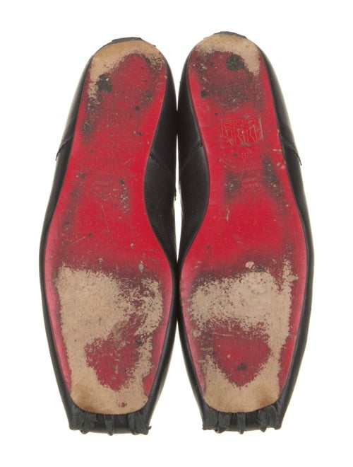 Christian Louboutin x Gaultier Leather Ballet Flats