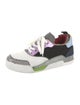 Christian Louboutin Leather Printed Athletic Sneakers