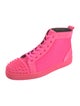 Christian Louboutin Suede Studded Accents Sneakers